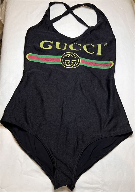 gucci bathing suit top|Gucci one piece bathing suit.